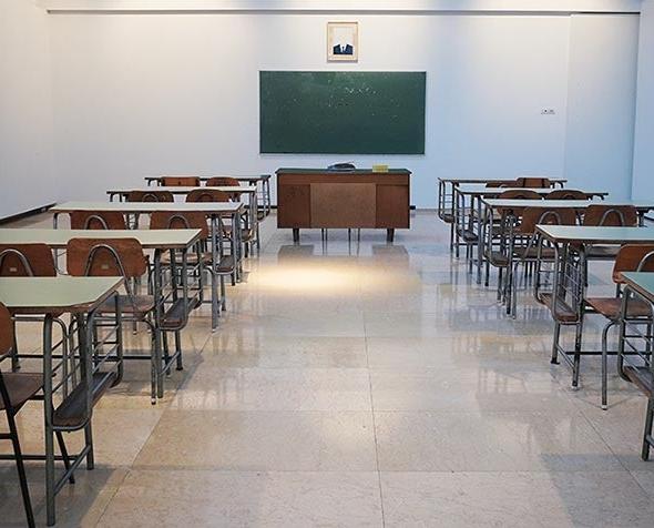 empty classroom 